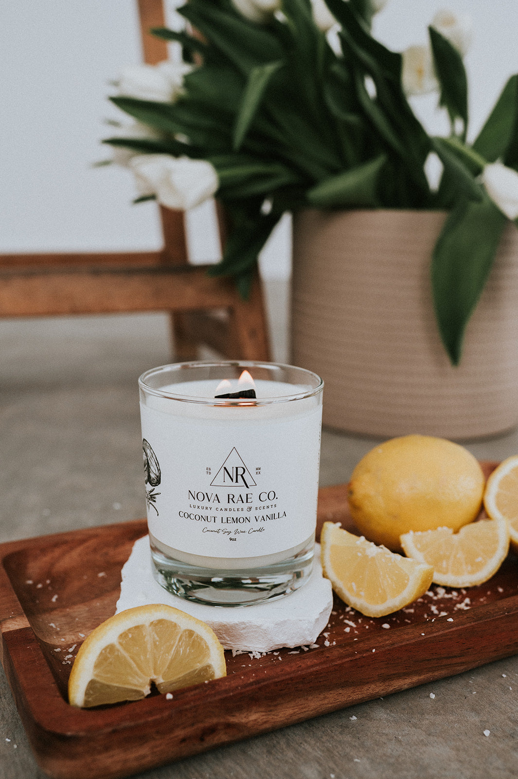 Sugared Lemon Candle